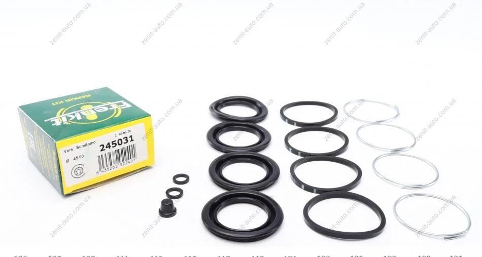 Ремкомплект супорту переднього Toyota Land Cruiser 00-09 (d=45mm)(Sumitomo) Frenkit FRENKIT 245031 (фото 1)