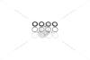Ремкомплект суппорта переднего Toyota Land Cruiser 00-09 (d=45mm)(Sumitomo) FRENKIT 245031 (фото 3)
