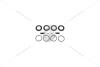 Ремкомплект суппорта переднего MB S-class (W222)/VW Touareg 02- (d=46 mm)(Brembo) FRENKIT 246018 (фото 3)