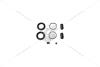 Ремкомплект супорту переднього Ford Transit 06-(d=48mm)(Bosch) FRENKIT 248091 (фото 3)