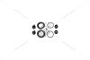 Ремкомплект супорту переднього Opel Movano/Renault Master III (d=48mm)(Brembo) FRENKIT 248095 (фото 3)