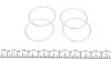 Ремкомплект суппорта переднего Toyota Land Cruiser 200 (d=51mm)(Sumitomo)(+4 поршня) Frenkit FRENKIT 251935 (фото 8)