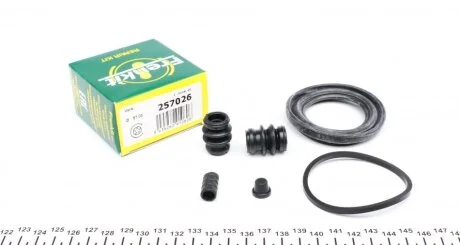 Ремкомплект суппорта переднего Hyundai Sonata/KIA Magentis/Nissan Juke (F15)/Maxima (A32)(d=57mm)(Mando/Niss) Frenkit FRENKIT 257026
