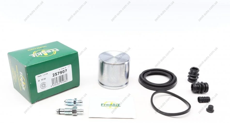 Ремкомплект суппорта переднего Nissan Almera (N16)/Maxima (A32)/Primera (P10/P11)(d=57mm)(Lucas)(+поршень) Frenkit FRENKIT 257907 (фото 1)