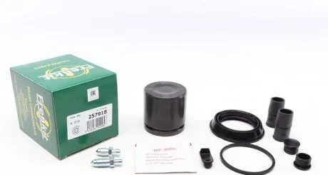 Ремкомплект суппорта переднего (d=57mm + поршень) VW Passat B6 (05-), CC (08-)/Volvo (03-)/BMW 3 (E90) (04-) ver.ATE Frenkit FRENKIT '257918