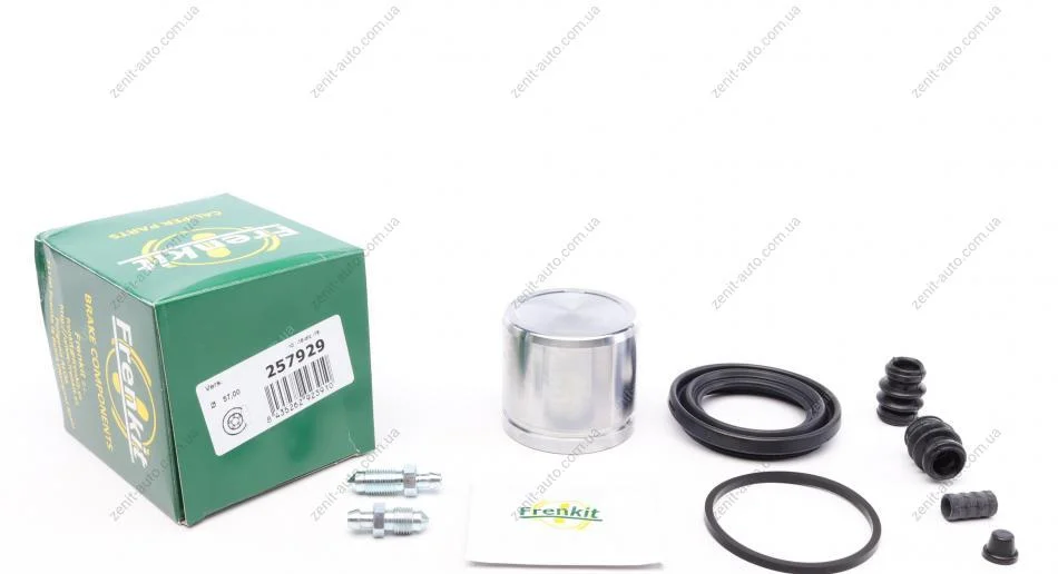 Ремкомплект суппорта переднего Hyundai Sonata/KIA Magentis/Nissan Juke(F15)/Maxima(A32)(d=57mm)(Mando/Niss)(+поршень) Frenkit FRENKIT 257929 (фото 1)