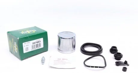 Ремкомплект супорту переднього Hyundai Elantra/i30/Kia Ceed (d=57mm)(Kasco)(+поршень) Frenkit FRENKIT 257963
