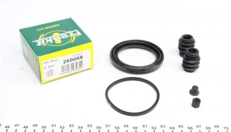 Ремкомплект суппорта переднего Hyundai Tucson (JM)/Sonata (NF/YF) (d=60mm)(Mando) Frenkit FRENKIT 260068