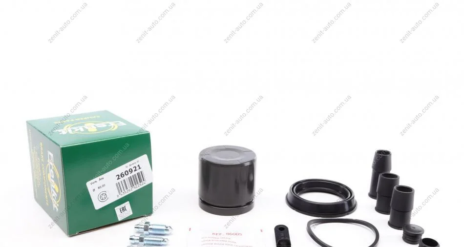 Ремкомплект супорту переднього Audi A6/BMW 5 (E39/E60/F10)/Opel Vectra C (d=60mm)(Ate)(+поршень) Frenkit FRENKIT 260921 (фото 1)