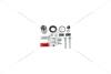 Ремкомплект суппорта заднего Opel Vivaro/Renault Trafic/VW T4/T5 (d=41mm)(Lucas)(+поршень/направляющие) FRENKIT 741902 (фото 2)