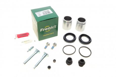 Ремкомплект суппорта переднего (d=44mm + поршни + направляющие) Nissan X-Trail (01-) ver.Akebono FRENKIT '744248
