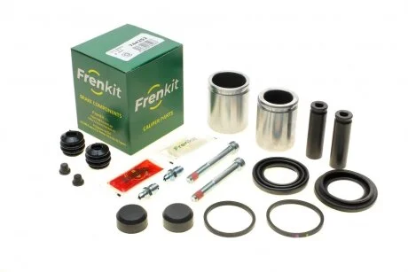Ремкомплект суппорта переднего (d=44/48mm + поршни + направляющие) Citroen Jumper/Peugeot Boxer/Fiat Ducato (01-) ver.Brembo FRENKIT '744252