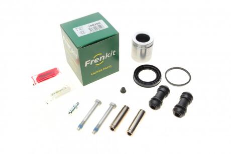 Ремкомплект суппорта заднего (d=48mm + поршень + направляющие) Jeep Grand Cherokee (04-), Commander (05-) FRENKIT '748356