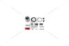 Ремкомплект супорту переднього Fiat Doblo/Ford Transit Connect/Renault Laguna II (d=57mm)(Ate)(+поршень/напрямні) FRENKIT 757492 (фото 2)