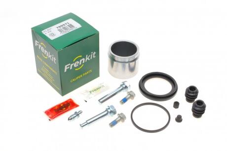 Ремкомплект супорту переднього (d=60mm + поршень + напрямні) Hyundai Tucson (04-)/KIA Sportage (04-) ver.Mando FRENKIT '760571