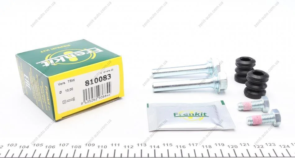 Направляющая суппорта переднего (комплект) Renault Megane I/Scenic I/VW T4 (Lucas)(к-кт) Frenkit FRENKIT 810083 (фото 1)