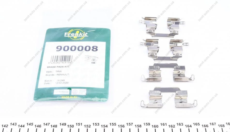 Планка супорта заднього притискна Renault Megane IV, Scenic III, IV (09-) (TRW) Frenkit FRENKIT '900008 (фото 1)
