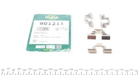 Планка суппорта заднего прижимная Renault Megane IV, Scenic III, IV (09-)/VW Golf IV (97-05) (TRW) Frenkit FRENKIT '901211