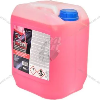 Антифриз CONCENTRATE G12 RED (концентрат), 10л, (красный) GLICAR GL 1210CN