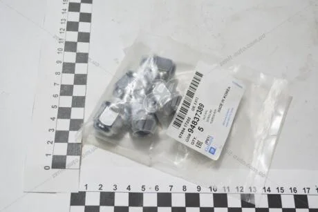 Гайка колеса Авео/Лачетті (легкосплав.диск) (R14/15) GM 94837389