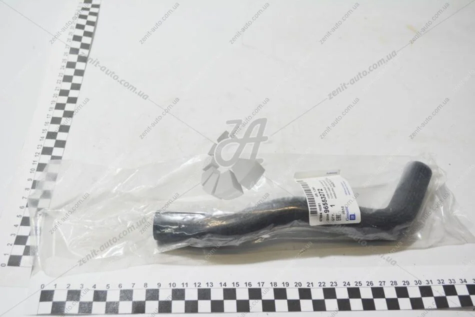 Патрубок розширювального бачка Лачетті 1,6 (до перепуск.труби) GM 96553272 (фото 1)