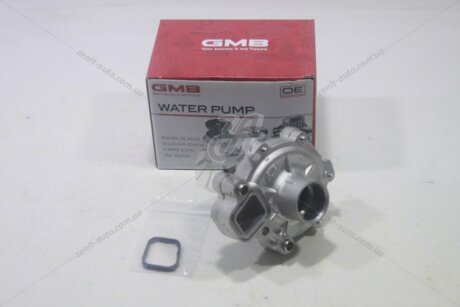Насос водяний з патрубком та сальником Mazda 2 1.5 14/19-/ 3 1.5/2.0 13-/19-/ 6 2.0/2.5 12- GMB 'GWMZ79AH