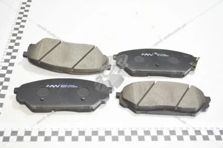 Колодки тормозные перед (58101-3JA01) HAN H04-HD048