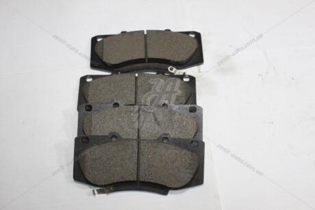 Колодки гальмівні передні Toyota Hilux (07-) (SP1484) FRIXA Hankook FPE137
