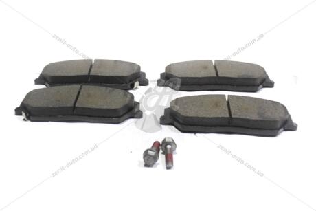 Колодки тормозные передние Toyota Camry (06-, 11-) (SP1590) FRIXA Hankook FPE175 (фото 1)