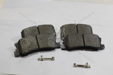 Колодки тормозные задние Mitsubishi Lancer (07-), Outlander (06-) (SP2076) FRIXA Hankook FPE316