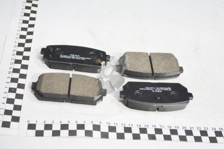 Колодки гальмівні дискові задні Kia Carens 2.0 (04-) (SP1197) Hankook FPK25R (фото 1)