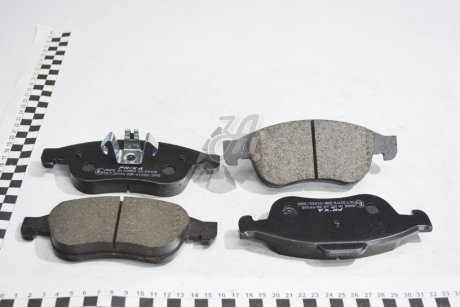 Колодки гальмівні дискові передні Renault Megane, Duster, Fluence 1.5, 1.6 (10-) (SP1390) Hankook FPS05 (фото 1)