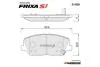 Колодки гальмівні передні Hyundai Grandeur (11-) / KIA Optima (10-) (металокерамічні) (SP1403, SP1720, SP1721) FRIXA Hankook S1H28 (фото 1)