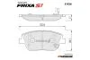 Колодки тормозные передние KIA Optima (10-)/ Hyundai Sonata (10-) (металлокерамические) (SP1398) FRIXA Hankook S1K28 (фото 1)