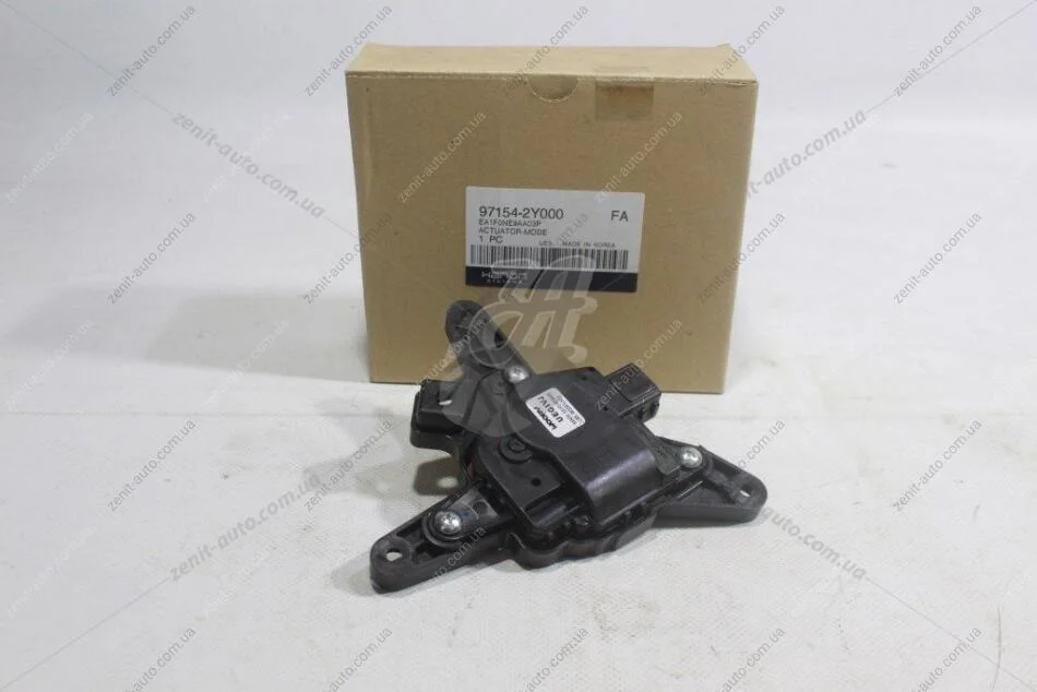 Привід заслінки обігрівача Hyundai Santa Fe, IX35, Tucson, Kia Sorento, Sportage, Cranival (971542Y000) HCC/ HANON '971542Y000 (фото 1)