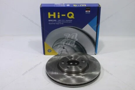 Диск гальмівний (кратно 2) передній (вентильований) Hyundai NF Sonata 16Inch (D=300.0mm) HI-Q Hi-Q (SANGSIN) 'SD1005