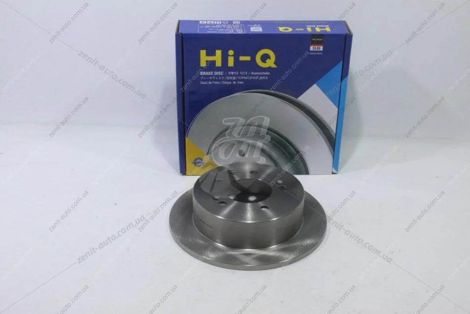 Диск гальмівний (кратно 2) задній Elantra HD (06-) (D=261.9mm) (SD1020) HI-Q Hi-Q (SANGSIN) 'SD1020 (фото 1)