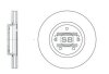 Диск гальмівний (кратно 2) передній (вентильований) Santa Fe (07-) (D=298.0mm) HI-Q Hi-Q (SANGSIN) 'SD1055 (фото 1)