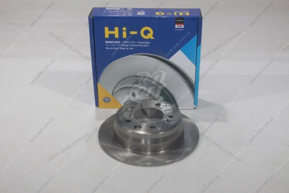 Диск гальмівний (кратно 2) задній Hyundai Elantra HD (06-) (D=262.0mm) (SD1136) HI-Q Hi-Q (SANGSIN) 'SD1136 (фото 1)