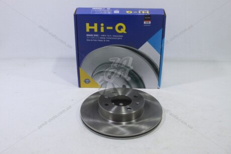 Диск гальмівний (кратно 2) передній (вентильований) Hyundai I10 (08-)(D=252.0mm) HI-Q Hi-Q (SANGSIN) 'SD1140