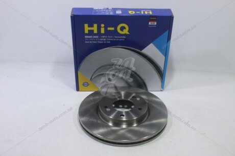 Диск гальмівний (кратно 2) передній (вентильований) Hyundai i30 (11-) (D=288.0mm) HI-Q Hi-Q (SANGSIN) 'SD1179