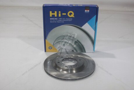 Диск гальмівний (кратно 2) задній (вентильований) Hyundai STARIA (22-) HI-Q Hi-Q (SANGSIN) 'SD1204
