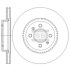 Диск гальмівний (кратно 2) передній (вентильований) Kia Rio 15Inch (11-) (D=280.0mm) HI-Q Hi-Q (SANGSIN) 'SD2043 (фото 1)