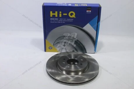 Диск гальмівний (кратно 2) передній (вентильований) Kia Rio 15Inch (11-) (D=280.0mm) (SD2043) HI-Q Hi-Q (SANGSIN) 'SD2043