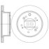 Диск гальмівний (кратно 2) задній (вентильований) Kia Sorento (02-) (D=314.9mm) HI-Q Hi-Q (SANGSIN) 'SD2056 (фото 1)