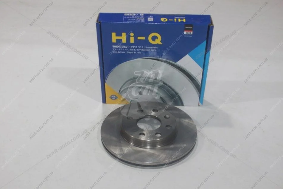Диск гальмiвний Ланос/Нексия R13 (кратно 2) HI-Q Hi-Q (SANGSIN) 'SD3004 (фото 1)