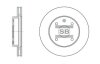 Диск гальмівний Лачетті/Нубира 1,4-2,0 перед (кратно 2) HI-Q Hi-Q (SANGSIN) 'SD3017 (фото 1)