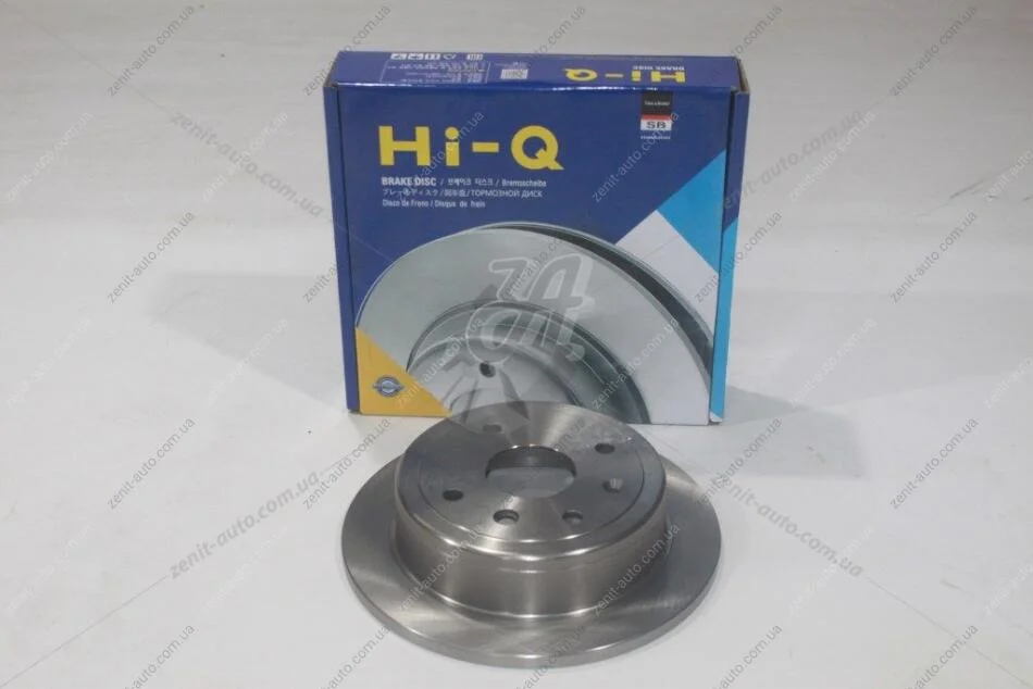 Диск гальмівний Лачетті/Нубіра 1,4-2,0 задній (кратно 2) HI-Q Hi-Q (SANGSIN) 'SD3033 (фото 1)