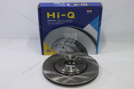 Диск гальмівний (кратно 2) передній (вентильований) Renault Laguna III (D=295.9mm) HI-Q Hi-Q (SANGSIN) 'SD3057