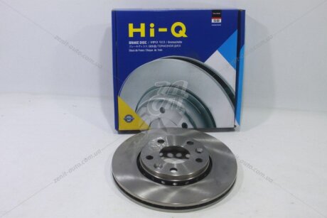 Диск гальмівний (кратно 2) передній (вентильований) Dacia Duster 1.5 DCI (10-) (D=280.0mm) HI-Q Hi-Q (SANGSIN) 'SD3060